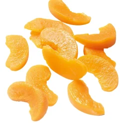 DecoWoerner Frutas>Imitación De Rodajas De Melocotón, 12 Piezas