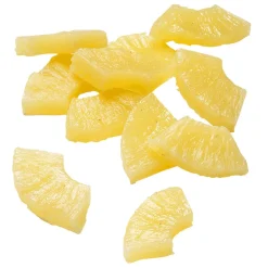 DecoWoerner Decoración Temática|Frutas>Imitación De Rodajas De Piña, 12 Piezas