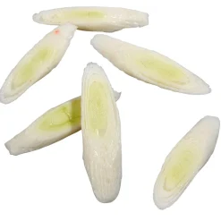 DecoWoerner Verduras Y Hierbas>Imitación De Rodajas De Puerro, 6 Piezas
