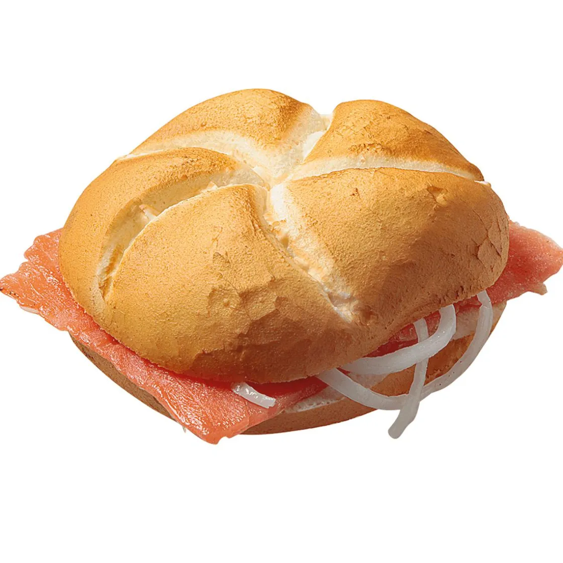 DecoWoerner Platos Y Comida Rápida|Pescados Y Mariscos>Imitación De Rollo De Salmón 13 Cm