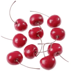 DecoWoerner Frutas>Imitaciones De Cerezas, 24 Piezas