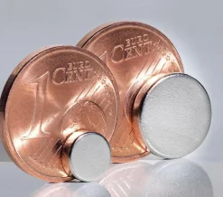 DecoWoerner Ayudas Y Herramientas De Decoración>Imán De Disco De Neodimio Ø 10 Mm, 50 Piezas