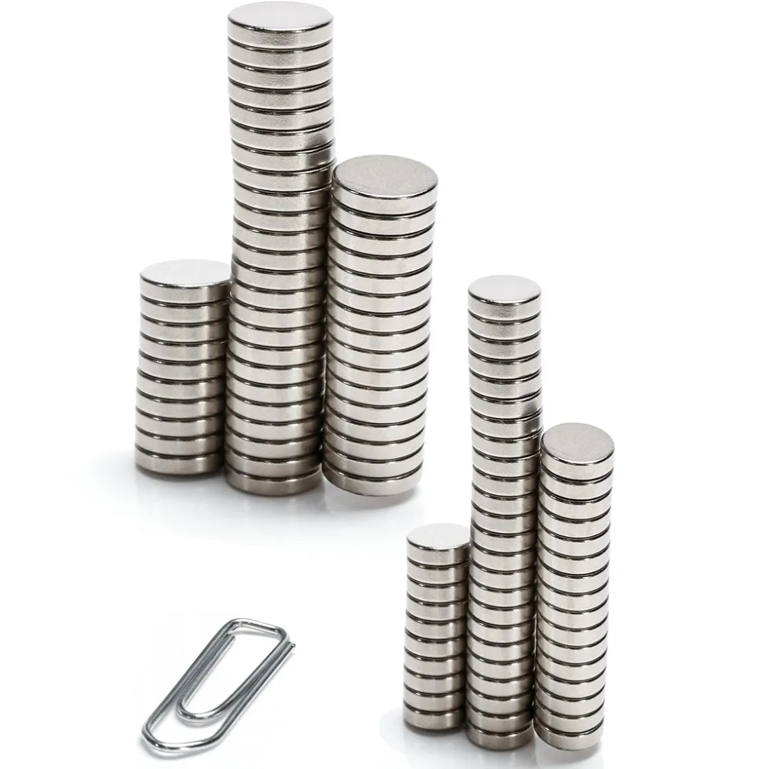 DecoWoerner Ayudas Y Herramientas De Decoración>Imán De Disco De Neodimio Ø 10 Mm, 50 Piezas