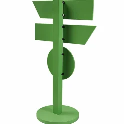 DecoWoerner Decoración Temática|Decoración De Verano>Indicador De Caminos "Veggie & Vegan" (Vegetariano Y Vegano) Altura 80 Cm