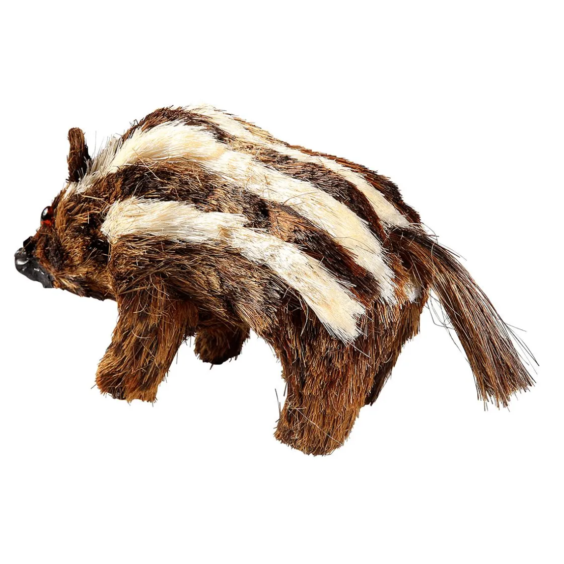 DecoWoerner Decoración De Animales|Decoración De Otoño>Jabato Decorativo Longitud 25 Cm