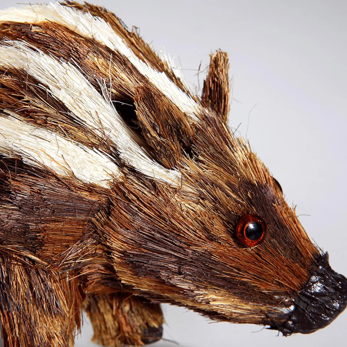 DecoWoerner Decoración De Animales|Decoración De Otoño>Jabato Decorativo Longitud 25 Cm