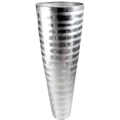 DecoWoerner Ayudas Y Herramientas De Decoración|Macetas Y Artículos De Decoración>Jarrón Deco Jarrón De Suelo De Metal 52 X 120 Cm