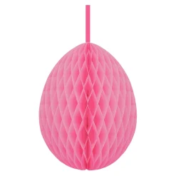 DecoWoerner Decoración De Pascua>Juego De 3 Huevos De Papel De Nido De Abeja