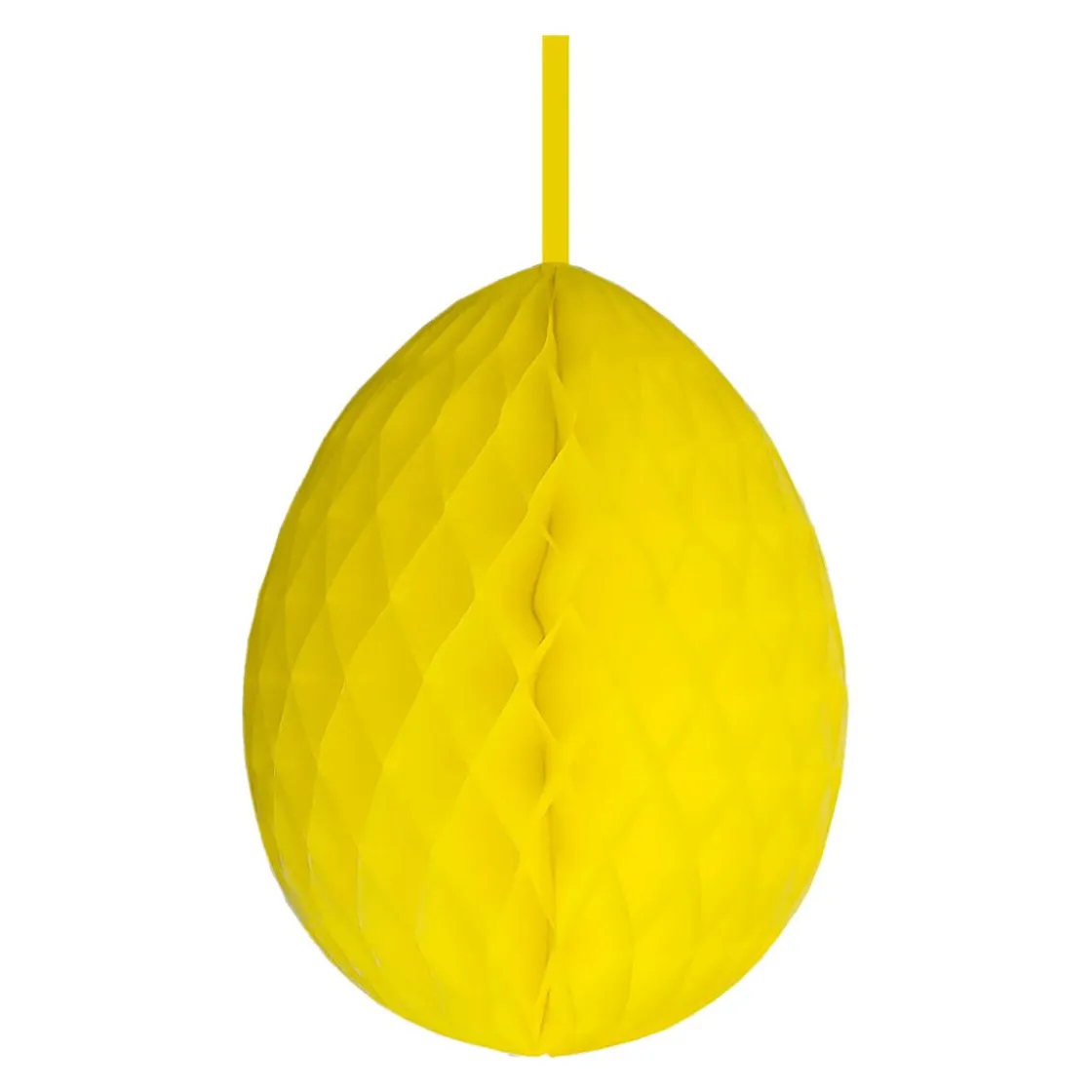 DecoWoerner Decoración De Pascua>Juego De 3 Huevos De Papel De Nido De Abeja