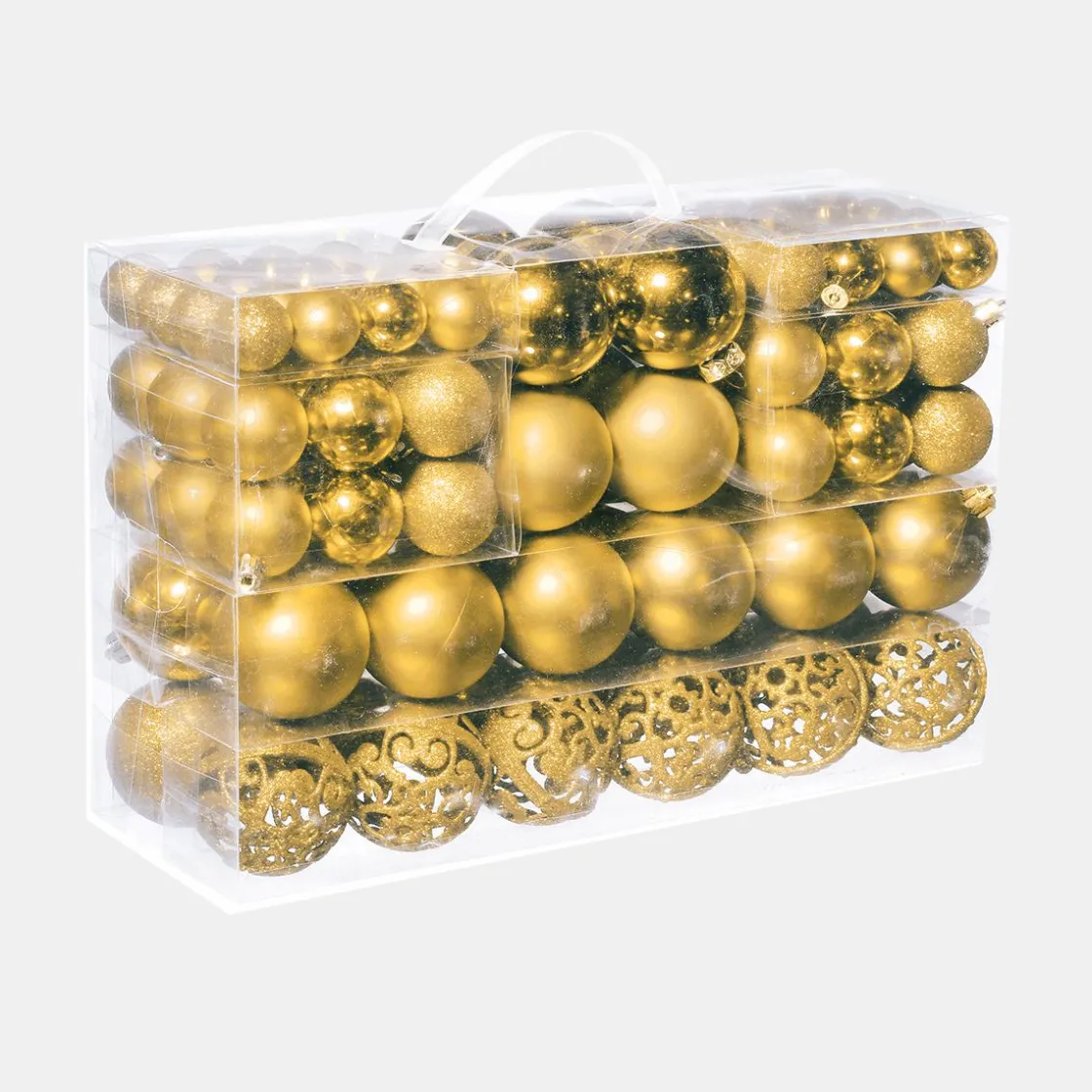 DecoWoerner Bolas De Navidad>Juego De Bolas De Navidad XXL 100pcs 3 - 6 Cm Ø