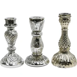 DecoWoerner Ayudas Y Herramientas De Decoración>Juego De Velas, 3 Piezas