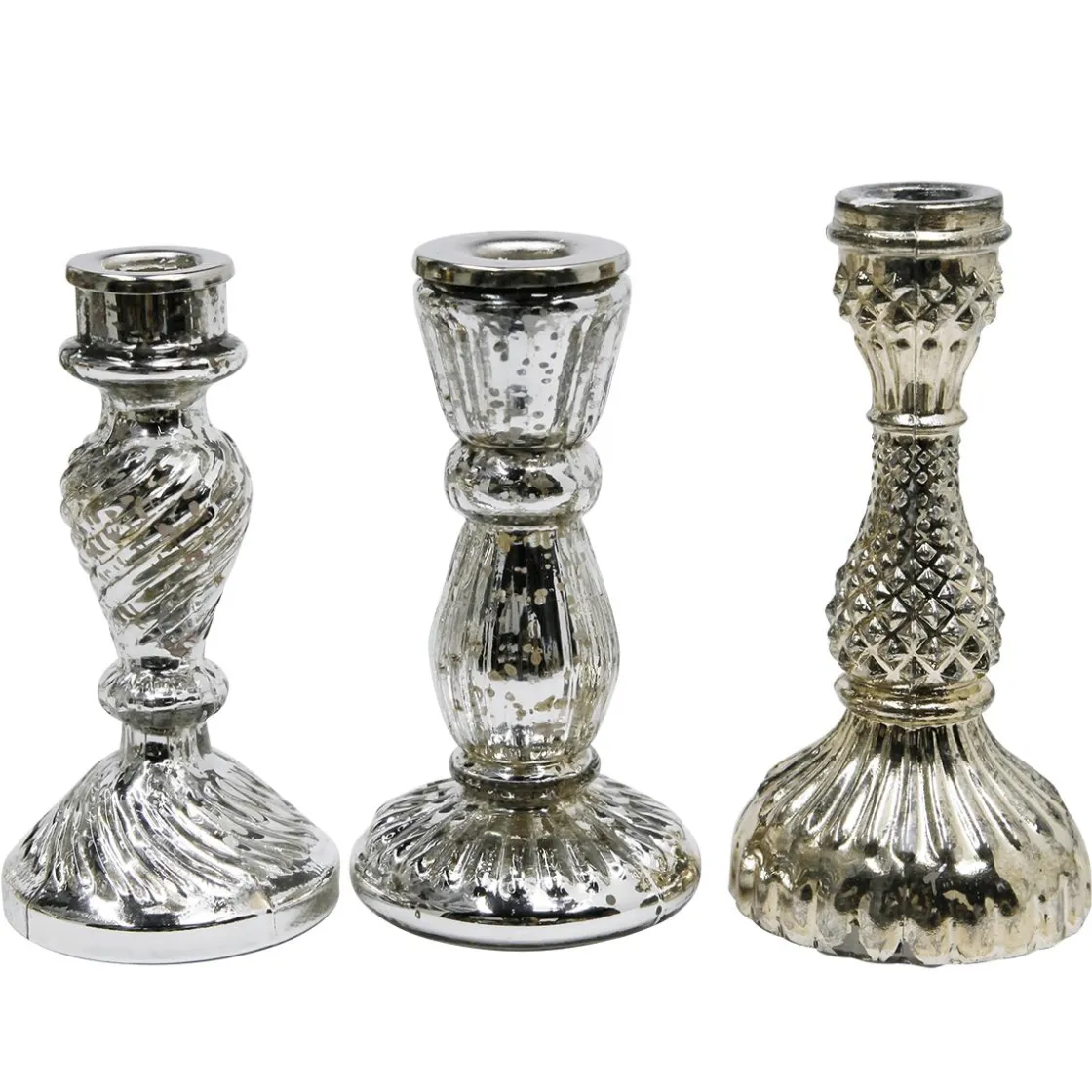 DecoWoerner Ayudas Y Herramientas De Decoración>Juego De Velas, 3 Piezas