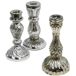 DecoWoerner Ayudas Y Herramientas De Decoración>Juego De Velas, 3 Piezas