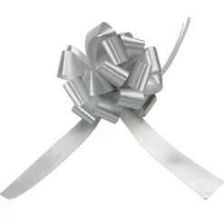 DecoWoerner Lazos De Regalo>Lazo, Ø 10 Cm, Color Plateado