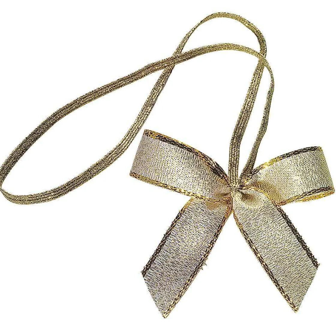 DecoWoerner Lazos De Regalo>Lazo Decorativo Dorado 40 Cm, 100 Piezas
