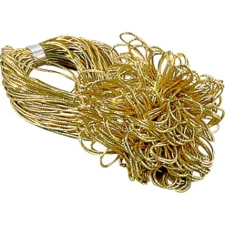 DecoWoerner Lazos De Regalo>Lazo Decorativo Dorado Longitud 25 Cm, 100 Piezas