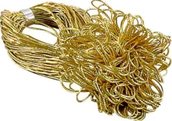 DecoWoerner Lazos De Regalo>Lazo Decorativo Dorado Longitud 40 Cm, 100 Piezas