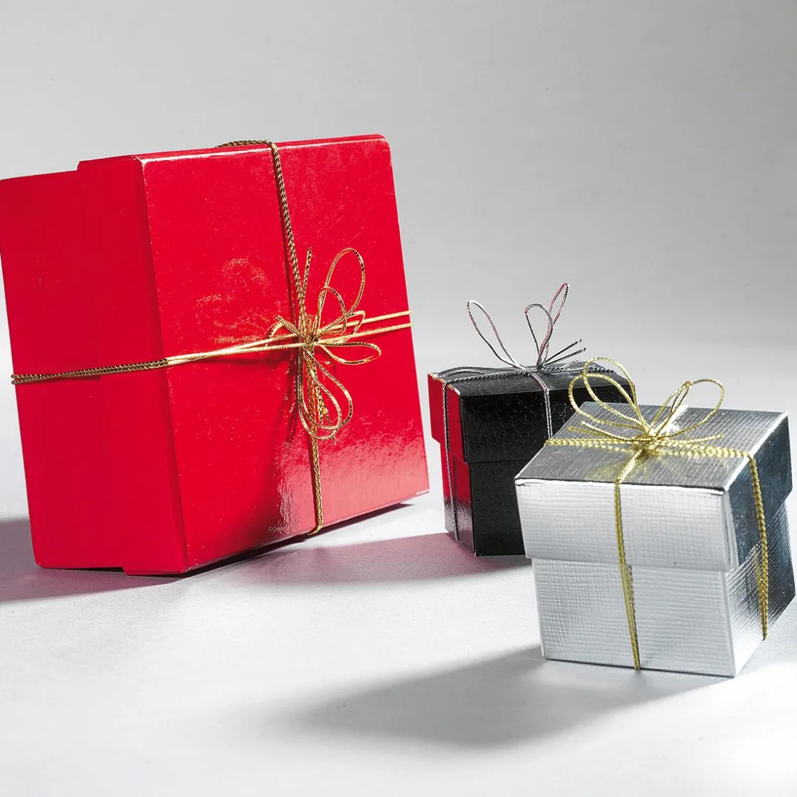 DecoWoerner Lazos De Regalo>Lazo Decorativo Plateado Longitud 25 Cm, 100 Piezas