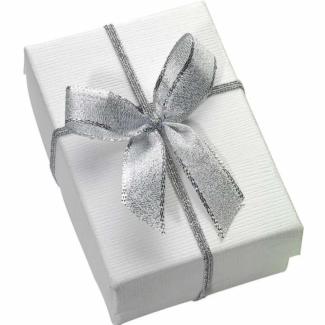 DecoWoerner Lazos De Regalo>Lazo Decorativo Plateado 40 Cm, 100 Piezas