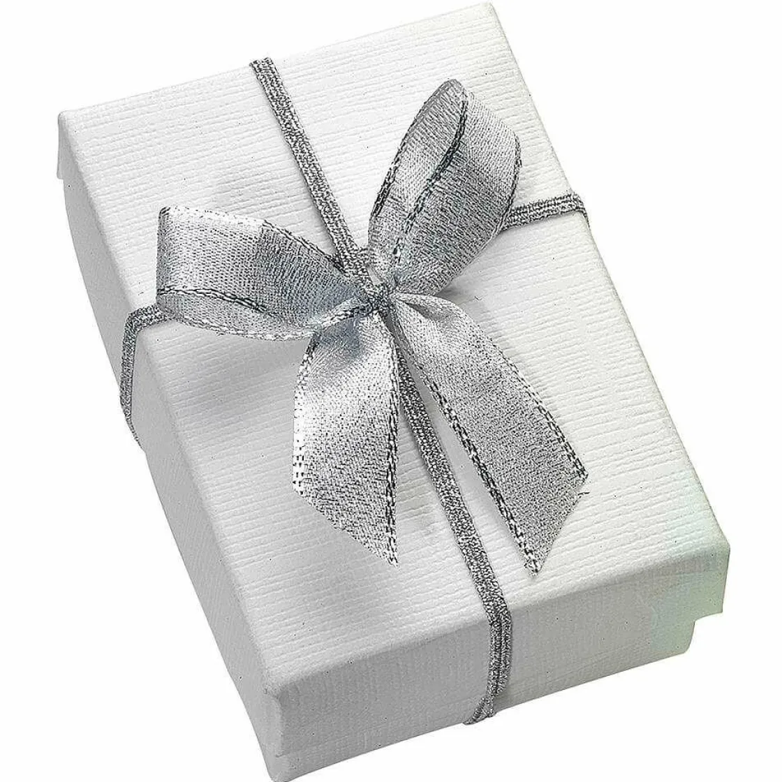 DecoWoerner Lazos De Regalo>Lazo Decorativo Plateado 40 Cm, 100 Piezas