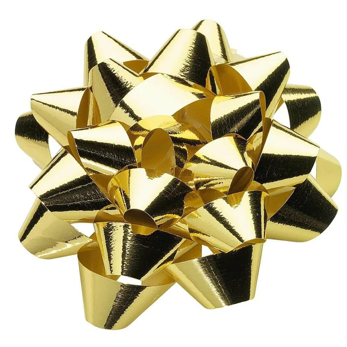DecoWoerner Lazos De Regalo>Lazos Decorativos Dorados Para Pegar Ø 10 Cm , 25 Piezas