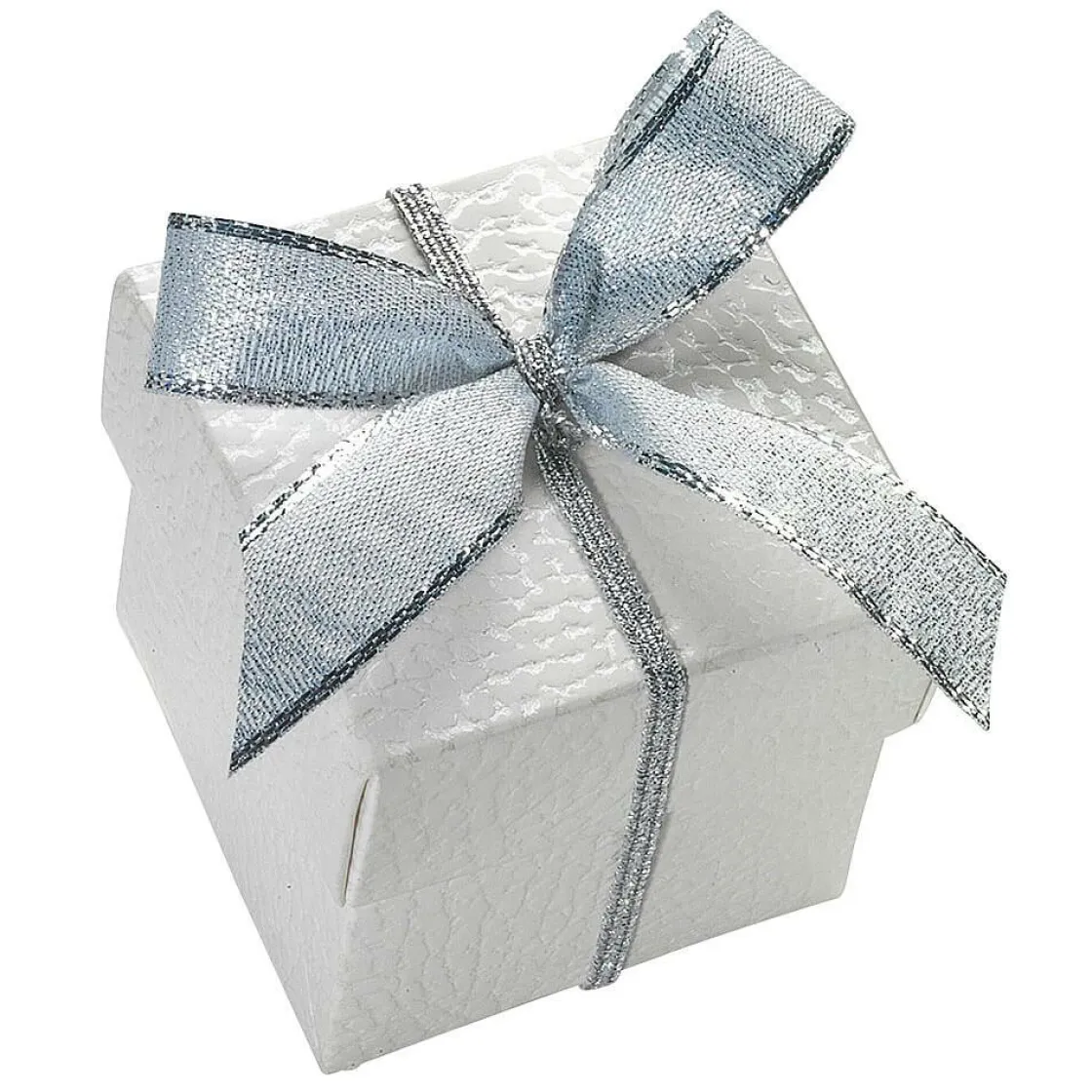 DecoWoerner Lazos De Regalo>Lazos Decorativos Plateado 20 Cm, 100 Piezas