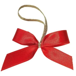 DecoWoerner Lazos De Regalo>Lazos Decorativos /dorado 20 Cm, 100 Piezas