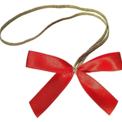 DecoWoerner Lazos De Regalo>Lazos Decorativos /dorado 40 Cm, 100 Piezas