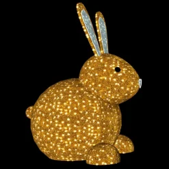 DecoWoerner Luz Decorativa|Decoración De Pascua>LED Conejito Sentado Para Exterior 180x130 Cm