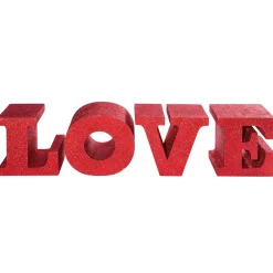 DecoWoerner Decoración Temática>Letras Decorativa LOVE, Rojas