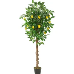 DecoWoerner Árboles Artificiales>Limonero Artificial 180 Cm