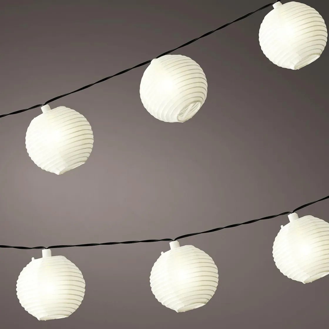 DecoWoerner Decoración Temática|Decoración De Verano>Linterna Solar LED Blanca 450 Cm