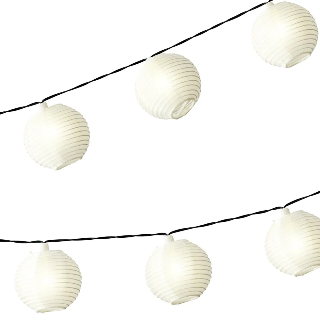 DecoWoerner Decoración Temática|Decoración De Verano>Linterna Solar LED Blanca 450 Cm