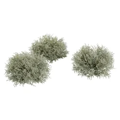 DecoWoerner Césped Artificial>Liquen Artificial, 3 Piezas