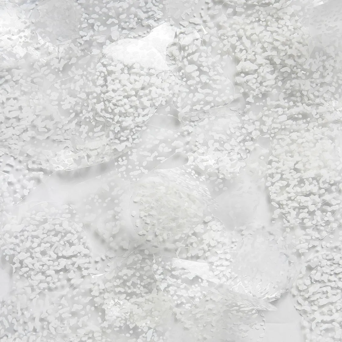 DecoWoerner Láminas Y Películas Decorativas|Decoración De Invierno>Lámina De Plástico Con Efecto Troquelado , Anchura: 90 Cm