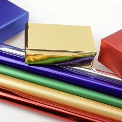 DecoWoerner Film Polipropileno|Láminas Y Películas Decorativas>Lámina Metálica Ignífuga Lumifol 10 M,