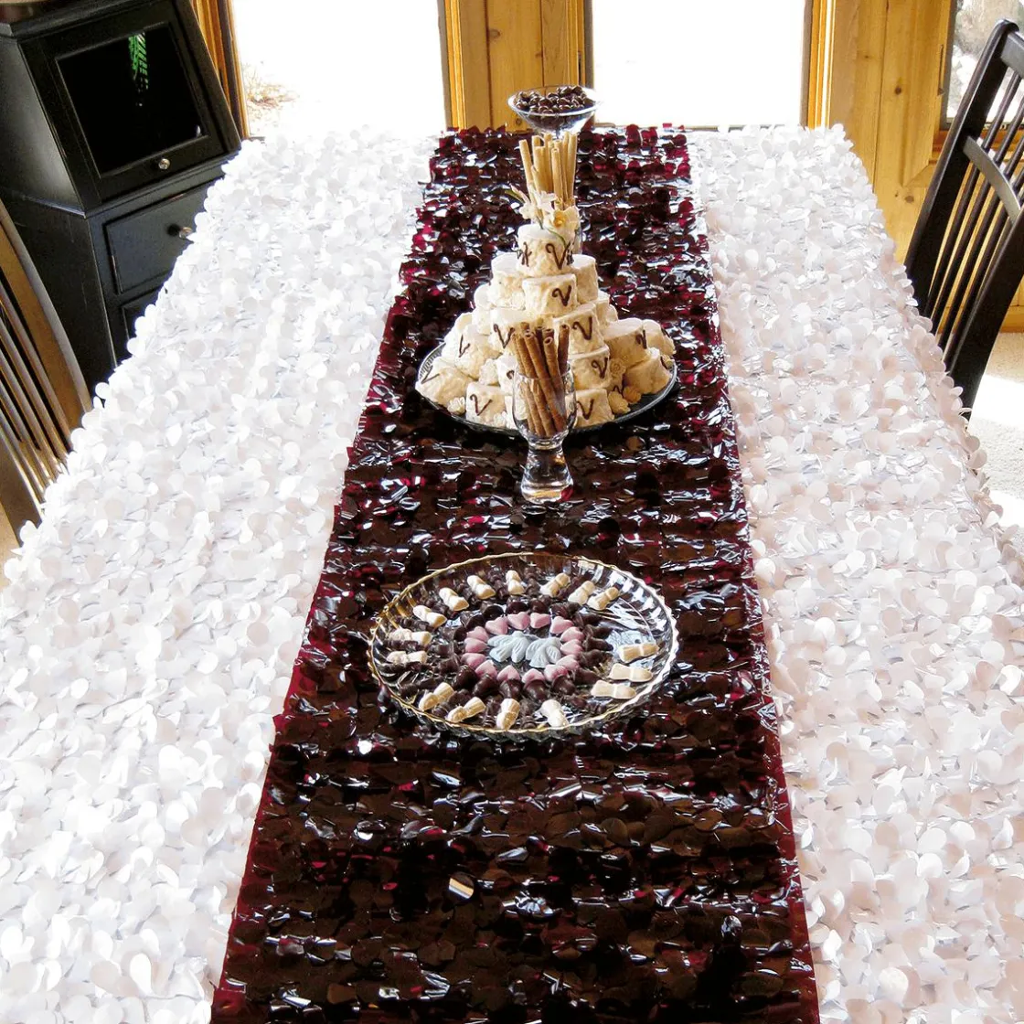 DecoWoerner Láminas Y Películas Decorativas|Decoración De Invierno>Lámina óptica Mate Troquelada De 90 Cm De Ancho, Blanca