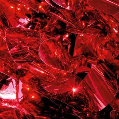 DecoWoerner Láminas Y Películas Decorativas>Lámina óptica Metálica Troquelada De 90 Cm De Ancho, Roja