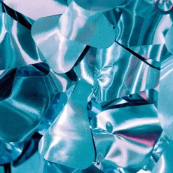 DecoWoerner Láminas Y Películas Decorativas>Lámina óptica Metálica Troquelada De 90 Cm De Ancho, Hielo
