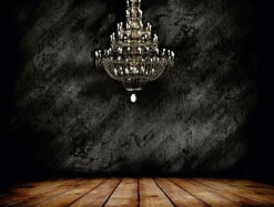 DecoWoerner Decoración Temática|Pancartas Temáticas>Lona XXL "Chandelier" De Lona De Camión Ignífuga 250 X 330 Cm