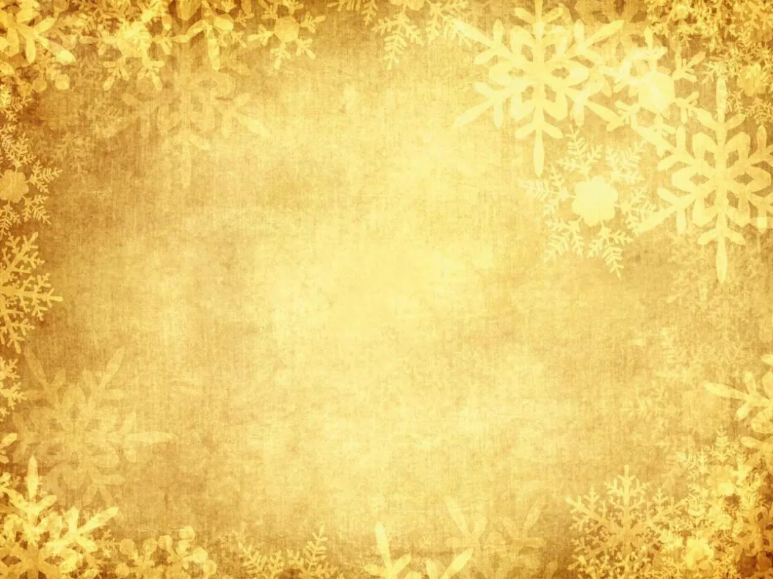 DecoWoerner Pancartas Temáticas|Pancartas De Navidad E Invierno>Lona XXL "Golden Snow Crystals" De Lona De Camión Ignífuga 250 X 330 Cm