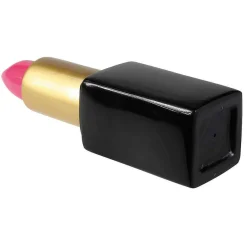 DecoWoerner Decoración Temática>Lápiz Labial Decorativo 60 Cm, Fucsia-oro-negro