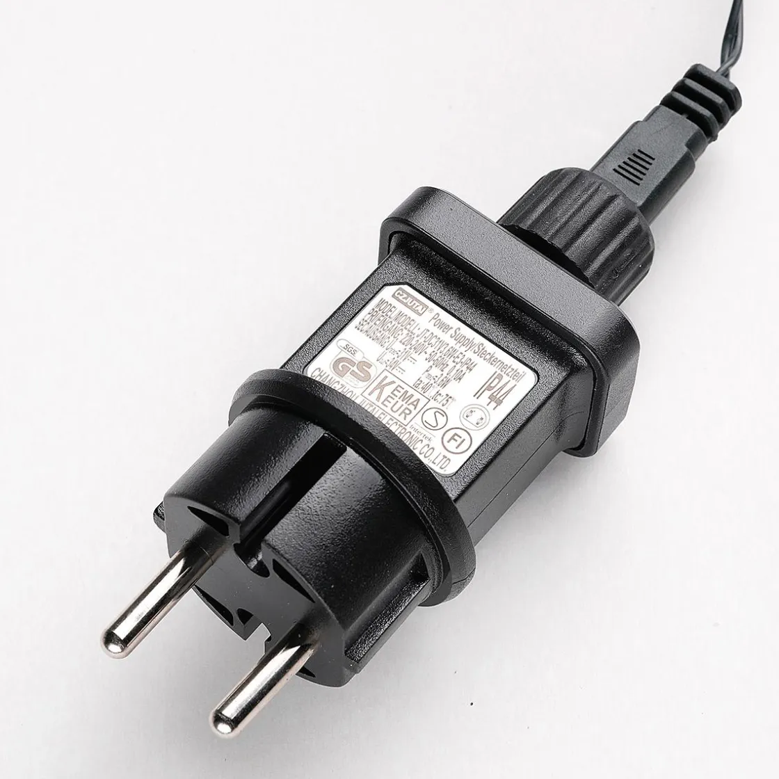 DecoWoerner Luces De Navidad>Luces De Hadas Negro 9 M, 120 LED Blanco Cálido IP44