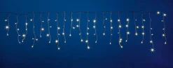 DecoWoerner Luces De Navidad>Luz Icicle Light LED 24 V Para Exteriores, 152 LED, 200 X 100 Cm