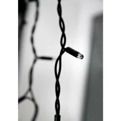 DecoWoerner Luces De Navidad>Luz Icicle Light LED Para Uso Profesional Sistema IP44, 114 LED, 300 X 50 Cm, Sin Cable