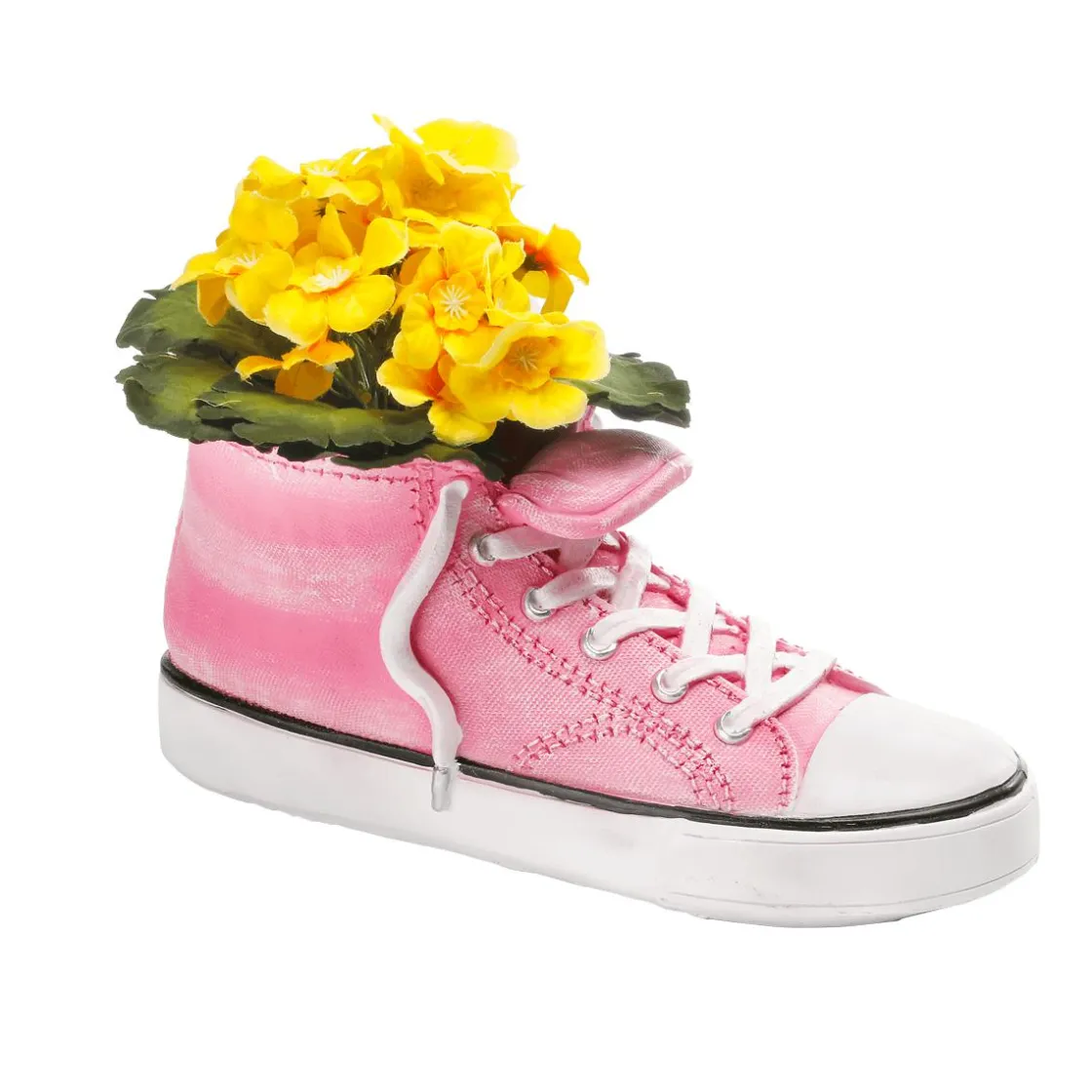 DecoWoerner Decoración De Primavera|Macetas Y Artículos De Decoración>Maceta Con Diseño De Entrenador 27 Cm