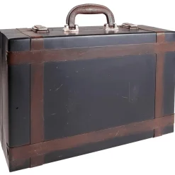 DecoWoerner Expositores Para Tiendas|Decoración Temática>Maleta Decorativa De Metal, 40 X 26 Cm