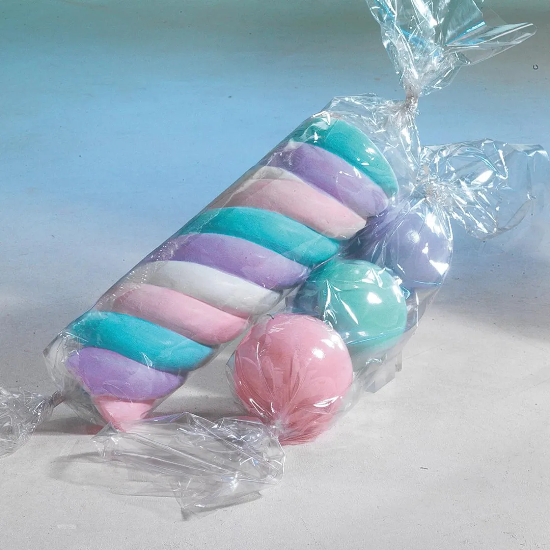 DecoWoerner Decoración Temática|Chupetes Xxl>Malvavisco XXL Alimento De Imitación 50 Cm