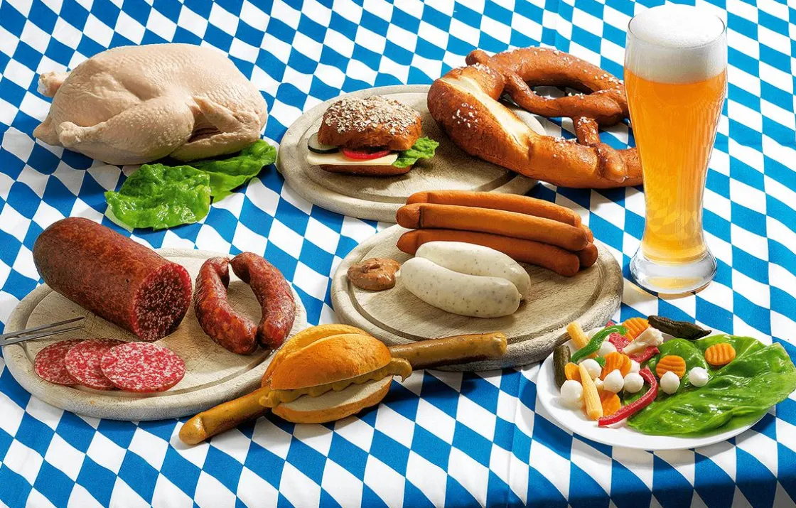 DecoWoerner Platos Y Comida Rápida|Pan Y Pastel>Maniquí Cubierto De Panecillos Integrales