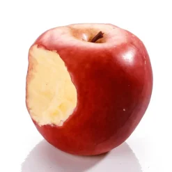 DecoWoerner Frutas>Maniquí De Manzana Roja Mordida 7,5 Cm Ø